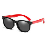 Óculos De Sol Flexível Silicone Infantil Polarizado Uv400