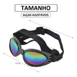Óculos De Sol Para Cães Grande Pet Com Proteçao Uv - Natação