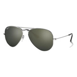 Óculos De Sol Polarizados Ray-ban Aviator