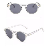 Óculos De Sol Quadrado Transparente Vintage
