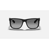 Oculos De Sol Ray Ban Justin Rb4165l Polarizado Uv