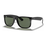 Óculos De Sol Ray-ban Justin Rb4165l 601/71 55 Original