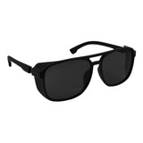 Óculos De Sol Steampunk Alok Proteção Lateral Masculino
