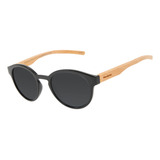 Óculos De Sol Unissex Chilli Beans Redondo Polarizado Wood P