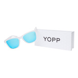 Óculos De Sol Yopp Polarizado Uv400 Caneta Azul