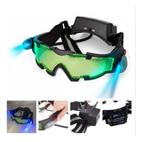 Óculos De Visão Noturna Anel Com Lente Verde Motocic