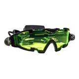 Óculos De Visão Noturna Anel Com Lente Verde Motocic