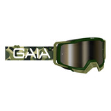 Oculos Gaia Mxpro Army C/protetor De
