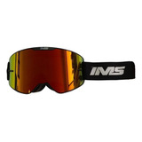 Óculos Ims Extreme Motocross Trilha Enduro Bike Mtb Cor Da Armação Preto Cor Da Lente Espelhado