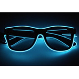 Óculos Led Neon - Lente Escura - Rave Festa Casamento Balada