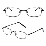 Oculos Leitura Descanso Metal Classico +2,50 Grafite