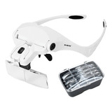 Oculos Lupa Estetica Profissional De Cabeça Leitura Costura