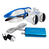 Oculos Lupa Led Cirúrgica Odontologica Profissional Medico
