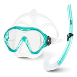 Óculos Máscara Mergulho C/ Snorkel Kit