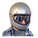 Óculos Moto Capacete Aberto Old School Vintage Custom Retro