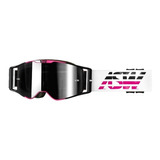 Óculos Motocross Asw A3 Triple Rosa