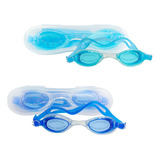 Óculos Natação Infantil Estojo Capa Plástico