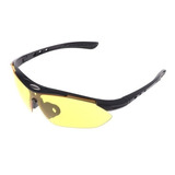 Óculos Noturno Estilo Esportivo Lente Amarela