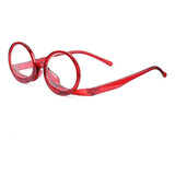 Óculos Para Maquiagem Cor Vermelho/preto/azul