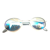 Óculos Pequeno Espelhado Armação C/ Parafusos
