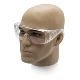 Óculos Segurança Proteção Cristal Sobrepor Ao De Grau Com Ca