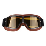 Óculos Vintage Retrô Aviador Old School Moto Capacete Custom