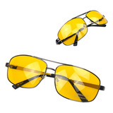 Óculos Vision Lente Amarela Para Dirigir À Noite Unissex Cor Amarelo Cor Da Armação Cinza-escuro Cor Da Lente Amarelo