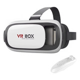 Óculos Vr Box 2.0 Realidade Virtual + Controle Cardboard 3d 