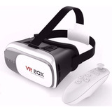 Óculos Vr Box 3d Metaverso Realidade Virtual Com Controle Bt