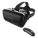 Óculos Vr Realidade Virtual 3d Com Fone De Ouvido E Controle