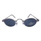 Óculos Antigo Oval Preto E Dourado Vintage Retro Estilo F76