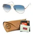Óculos Aviador Elegante Ray-ban Com Proteção Uv 400