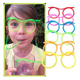 Oculos Canudo Divertido Reutilizavel