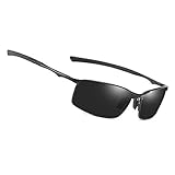 óculos De Sol Esportivo Masculino Feminino Quadrado Polarizado Proteção Uv400 Piloto Pesca Dirigir Corrida Original W559