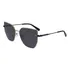 Óculos De Sol Femininos Calvin Klein Jeans Ckj23202s Fashion Design Dourado/preto