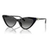 Óculos De Sol Michael Kors Harbour Island Mk2195u 30058g-56 Cor Preto Cor Da Armação Preto Cor Da Haste Preto Cor Da Lente Cinza-escuro