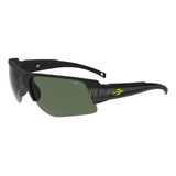 Óculos De Sol Mormaii Gamboa Air 5 Preto Fosco M0142a4971 Cor Da Lente Verde