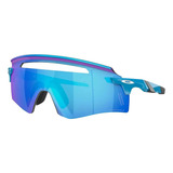 Óculos De Sol Oakley Encoder Squared Sky Blue Prizm Sapphire