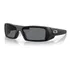 Óculos De Sol Oakley Gascan 0oo9014 11-192 61 Armação Preto Fosco Lente Cinza