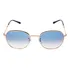 Óculos De Sol Phantos Ouro Rosado Lente Azul Ray-ban