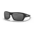 Óculos De Sol Polarizados Oakley Turbine Tamanho Standard Armação Polished Black Y Lente Black