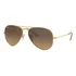 Óculos De Sol Polarizados Ray-ban Solar Rb3025l Tamanho Standard Armação Matte Gold Y Lente Brown