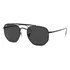Óculos De Sol Ray-ban General Marshal Tamanho Standard Armação Gloss Black Y Lente Dark Grey