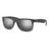 Óculos De Sol Ray-ban Justin Classic Rb4165 Tamanho Standard Armação Matte Grey Y Lente Silver