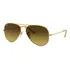 Óculos De Sol Ray-ban Solar Rb3025l Tamanho Standard Armação Polished Gold Y Lente Brown
