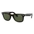 Óculos De Sol Ray-ban Wayfarer Classic Tamanho Extra Extra Large Armação Polished Tortoise Y Lente Green