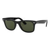 Óculos De Sol Ray Ban Wayfarer Rb2140 Preto 901 54 18 150 