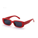 Oculos De Sol Retangular
