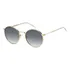 Óculos De Sol Tommy Hilfiger 1586/s Dourado Lente Cinza Cor Da Lente Cinza Degradê Desenho Redondo