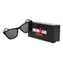 Óculos De Sol Yopp Polarizado Uv400 Ironman Brasil Im011 Armação Preto Haste Preto Lente Preto Desenho Iron Man Beach Tennis Corrida Ciclismo